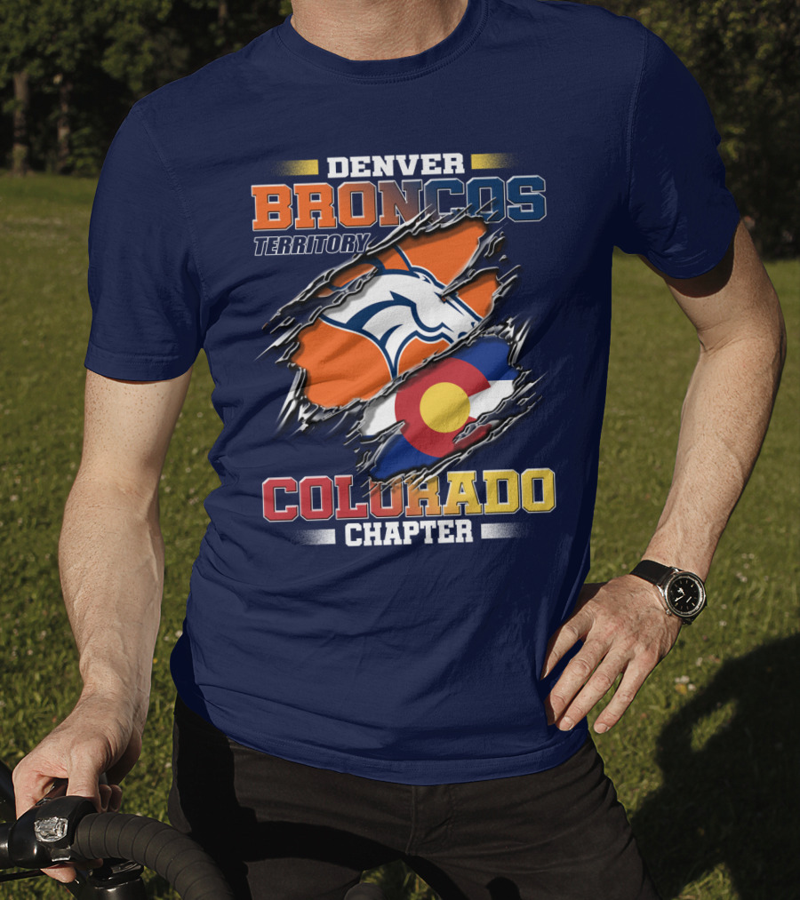 Denver Broncos Territory Colorado Chapter T-Shirt