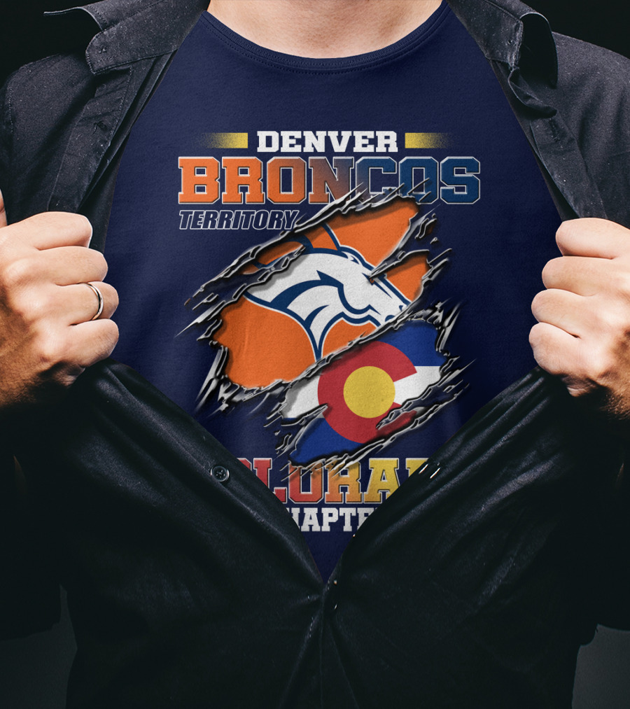Denver Broncos Territory Colorado Chapter T-Shirt