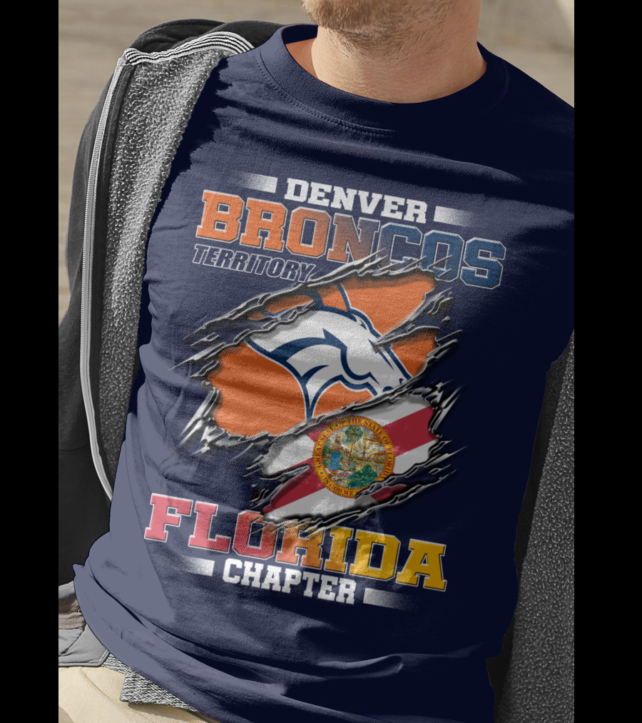 Denver Broncos Territory Florida Chapter T-Shirt