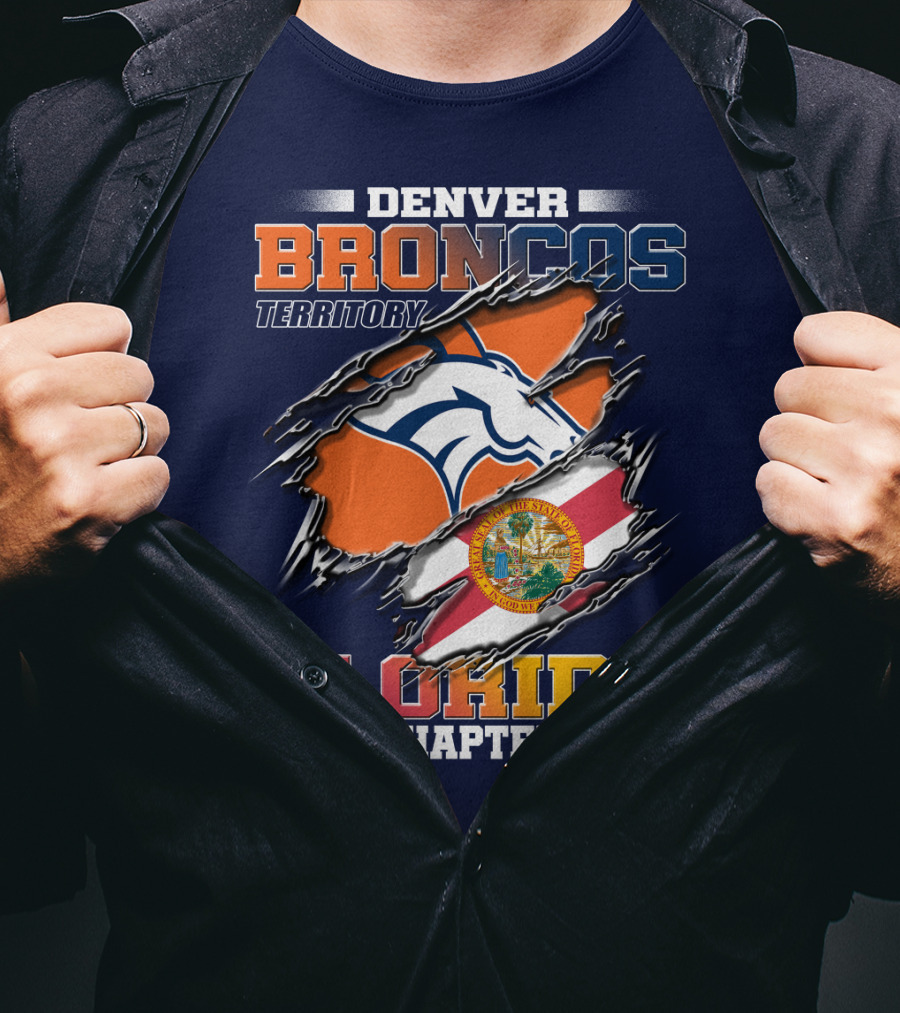 Denver Broncos Territory Florida Chapter T-Shirt