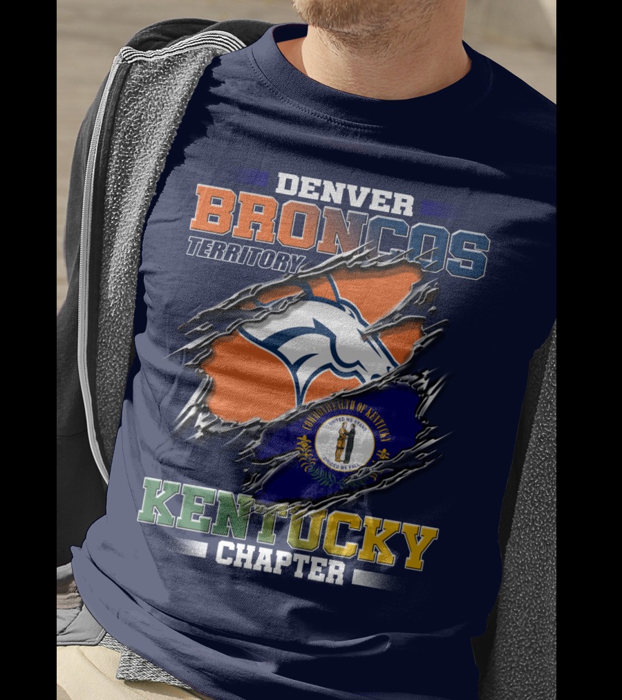 Denver Broncos Territory Kentucky Chapter T-Shirt