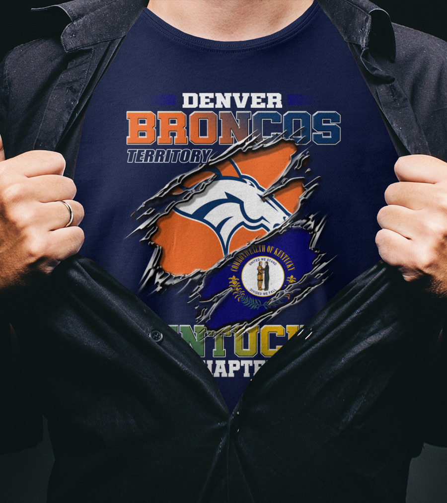 Denver Broncos Territory Kentucky Chapter T-Shirt