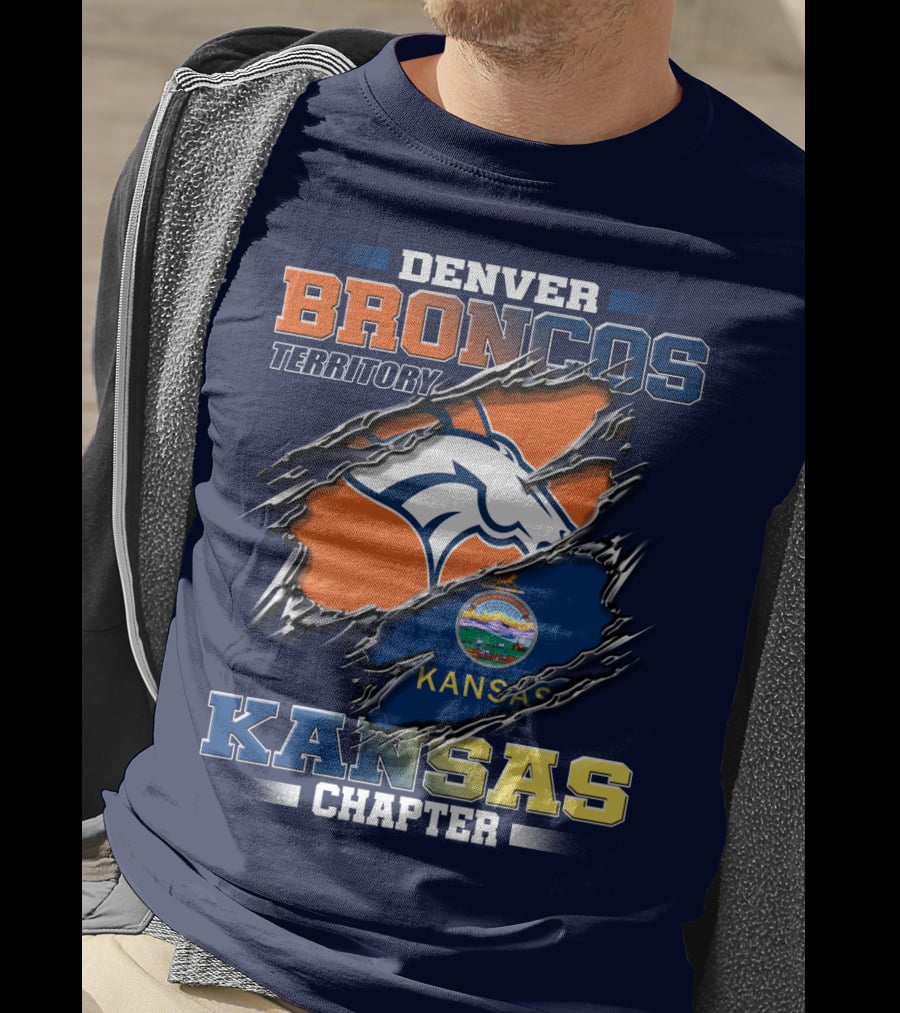 Denver Broncos Territory Kansas Chapter T-Shirt