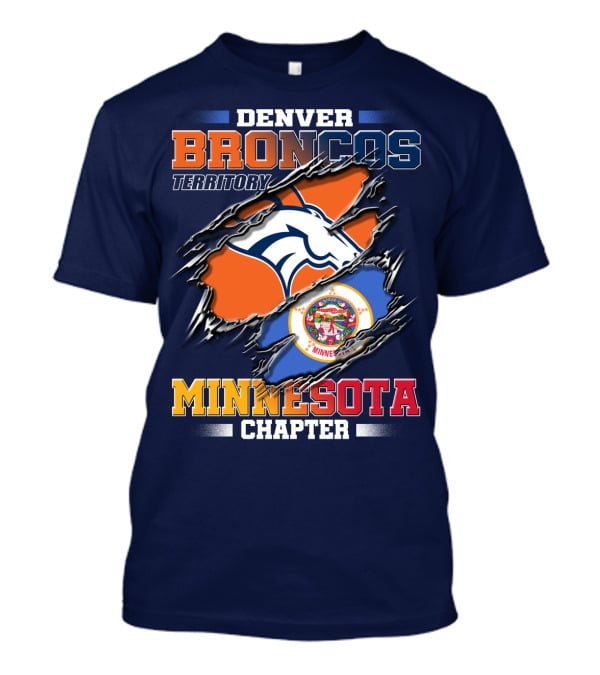 Denver Broncos Territory Minnesota Chapter T-Shirt