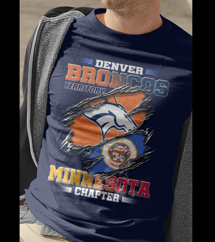 Denver Broncos Territory Minnesota Chapter T-Shirt