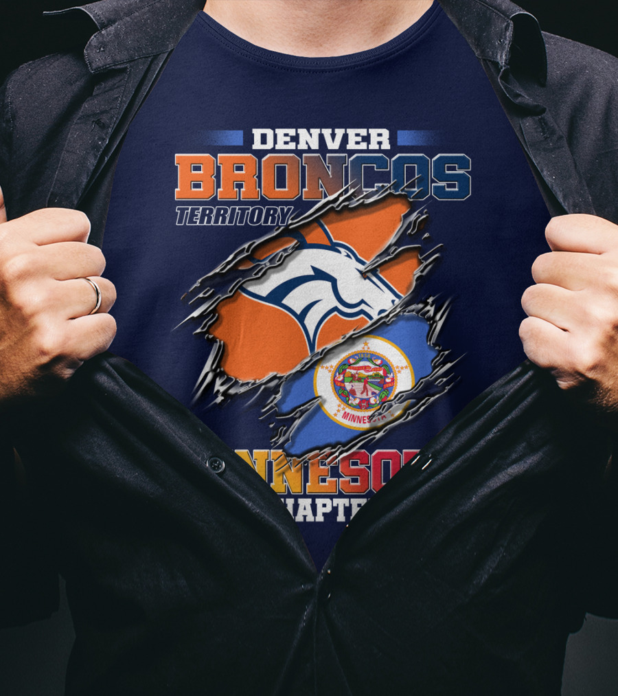 Denver Broncos Territory Minnesota Chapter T-Shirt