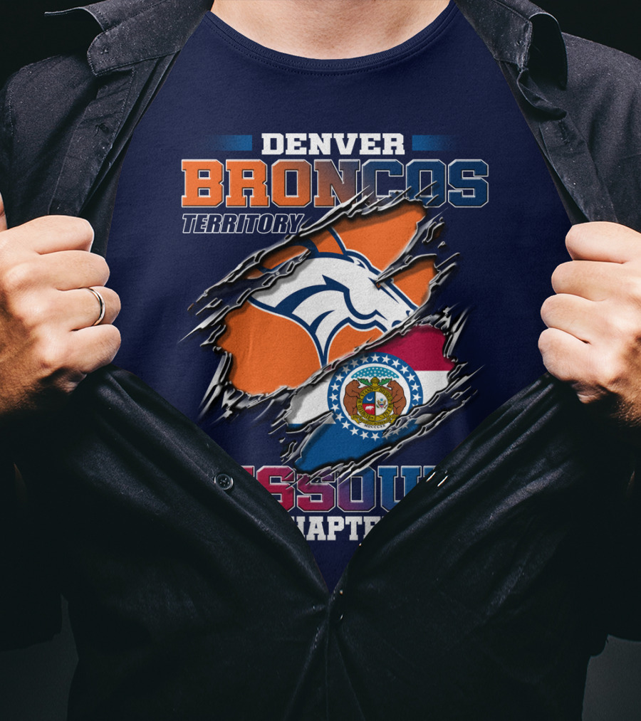 Denver Broncos Territory Missouri Chapter T-Shirt