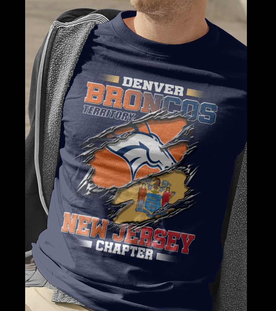 Denver Broncos Territory New Jersey Chapter T-Shirt