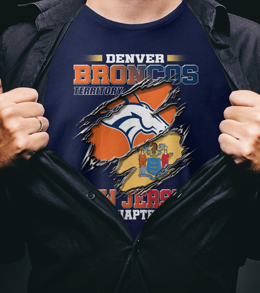 Denver Broncos Territory New Jersey Chapter T-Shirt