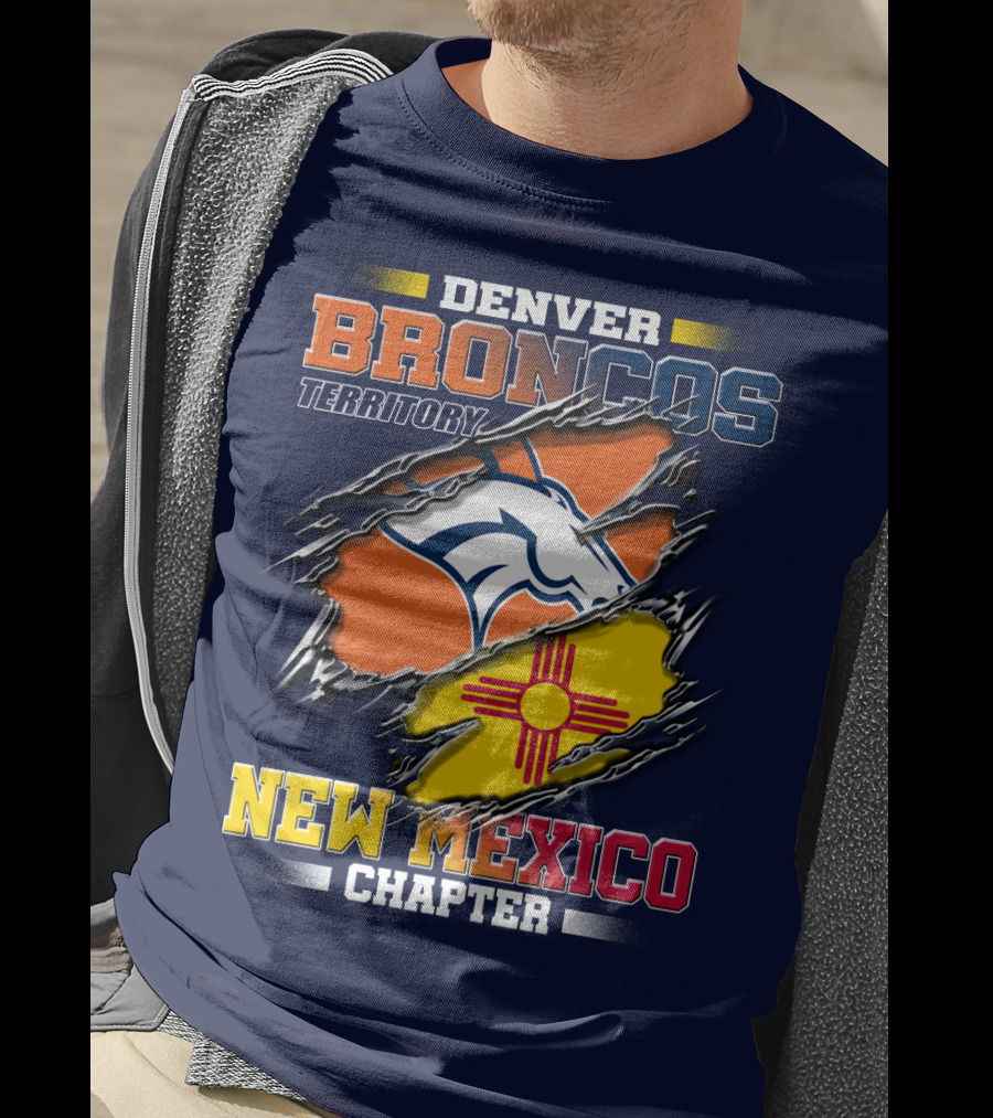 Denver Broncos Territory New Mexico Chapter T-Shirt