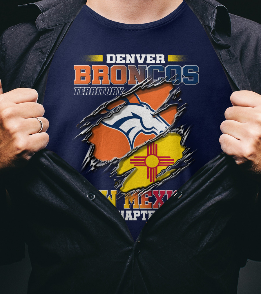 Denver Broncos Territory New Mexico Chapter T-Shirt