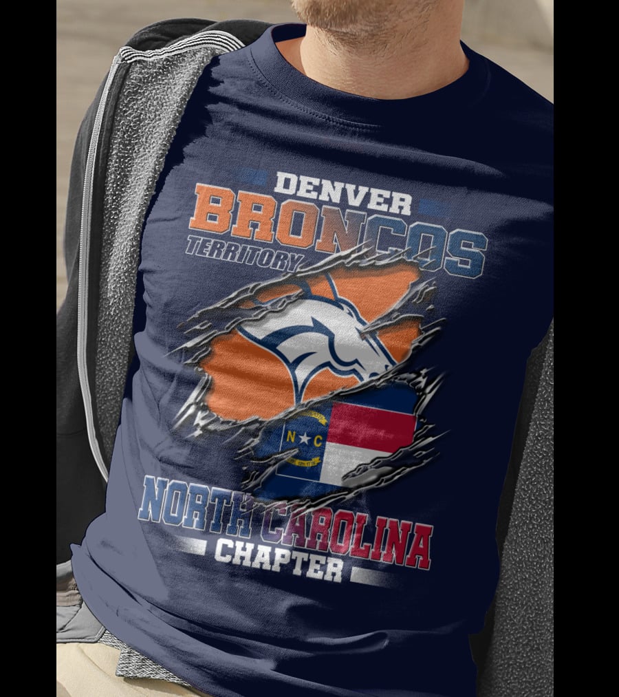 Denver Broncos Territory North Carolina Chapter T-Shirt
