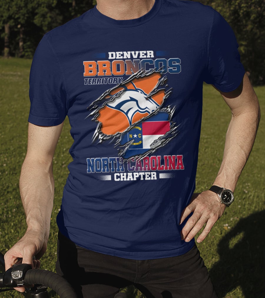 Denver Broncos Territory North Carolina Chapter T-Shirt