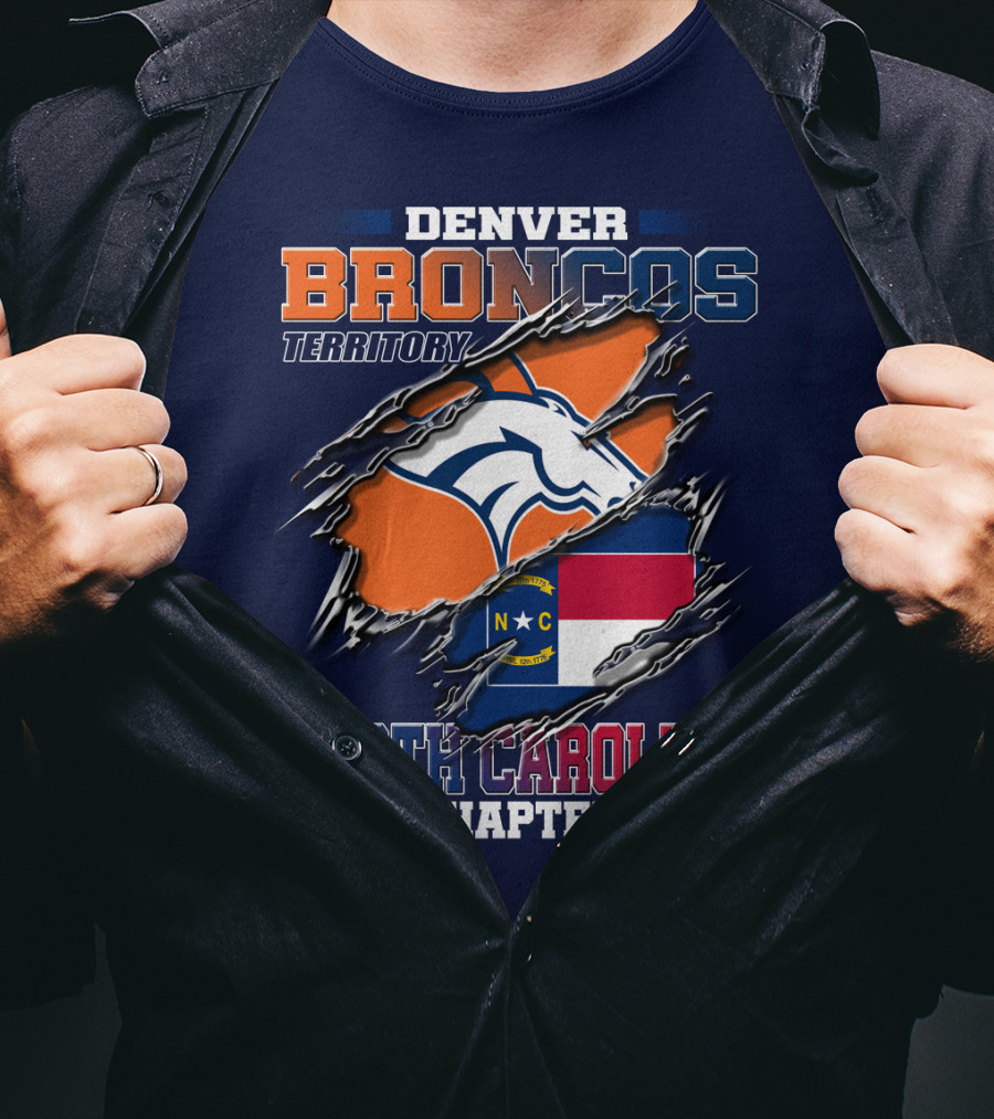 Denver Broncos Territory North Carolina Chapter T-Shirt