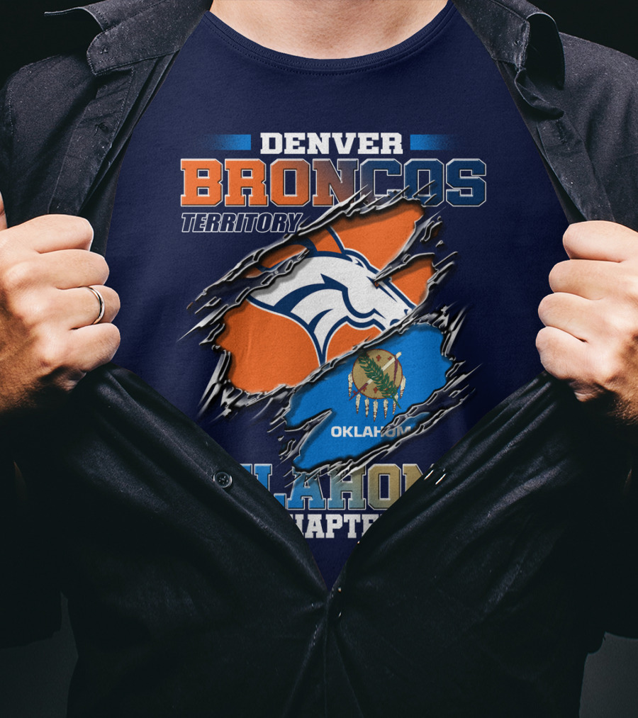 Denver Broncos Territory Oklahoma Chapter T-Shirt