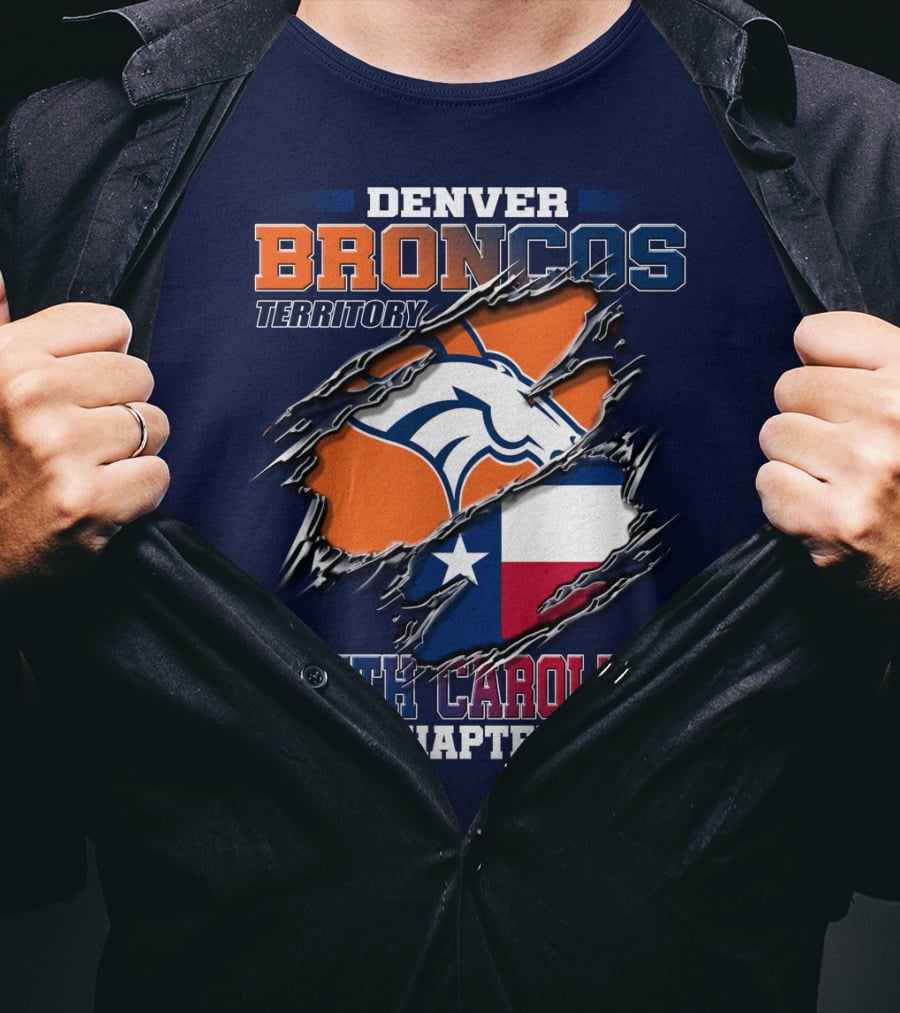 Denver Broncos Territory South Carolina Chapter T-Shirt