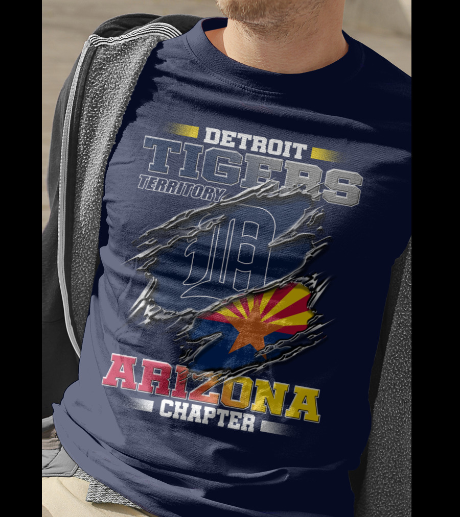 Detroit Tigers Territory Arizona Chapter T-Shirt