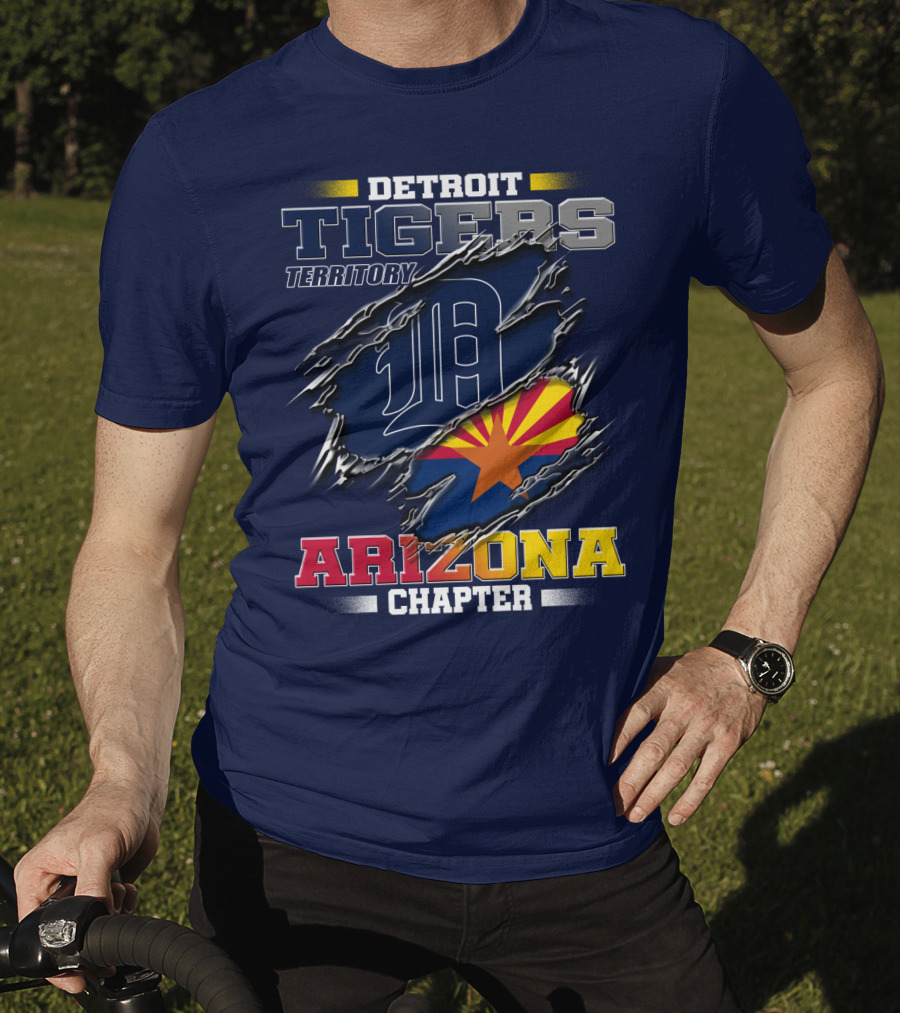 Detroit Tigers Territory Arizona Chapter T-Shirt