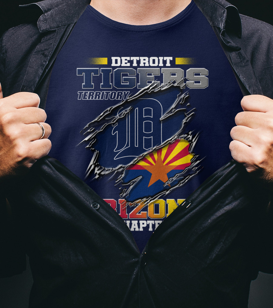 Detroit Tigers Territory Arizona Chapter T-Shirt