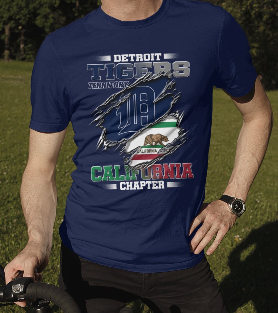 Detroit Tigers Territory California Chapter T-Shirt