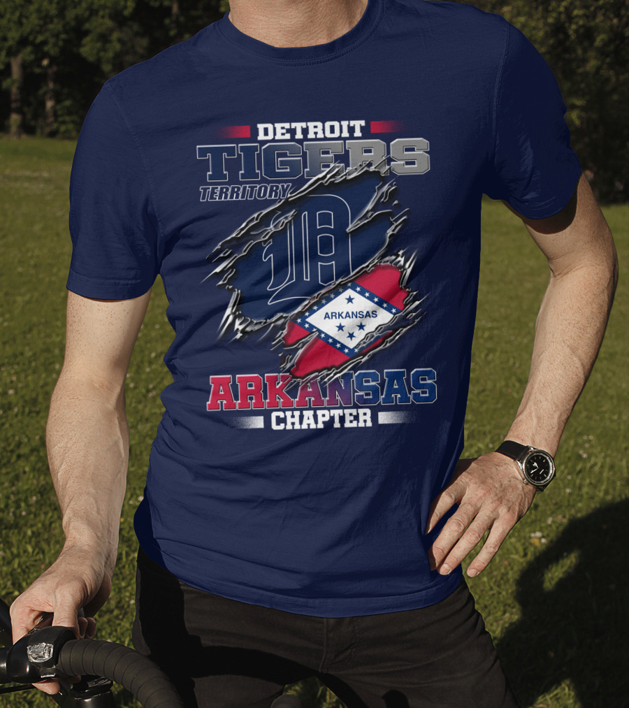 Detroit Tigers Territory Arkansas Chapter T-Shirt