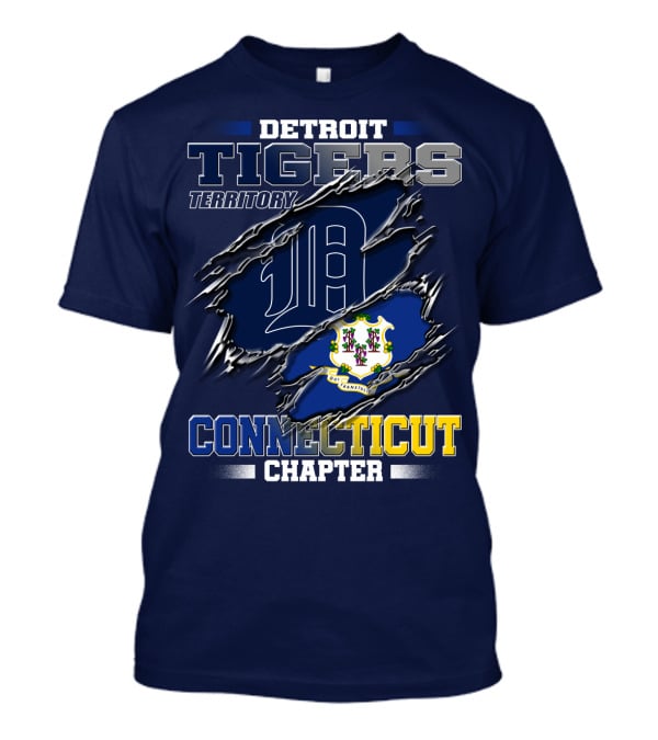 Detroit Tigers Territory Connecticut Chapter T-Shirt