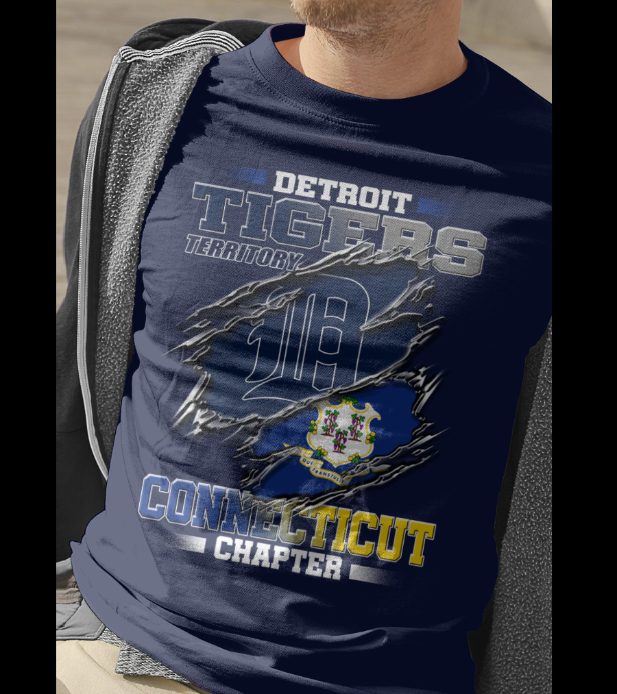 Detroit Tigers Territory Connecticut Chapter T-Shirt