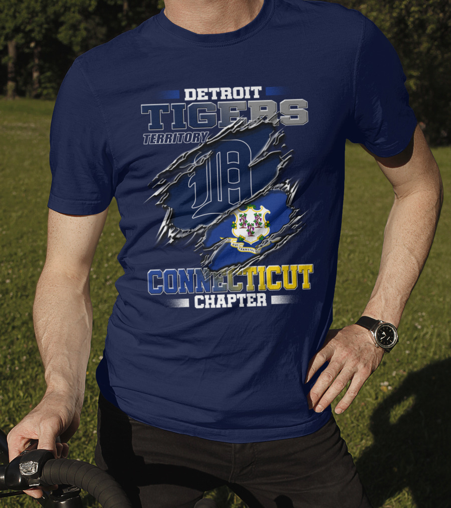 Detroit Tigers Territory Connecticut Chapter T-Shirt