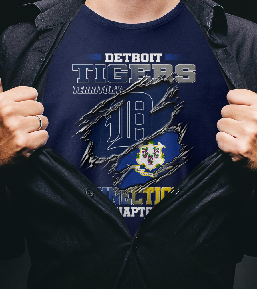 Detroit Tigers Territory Connecticut Chapter T-Shirt