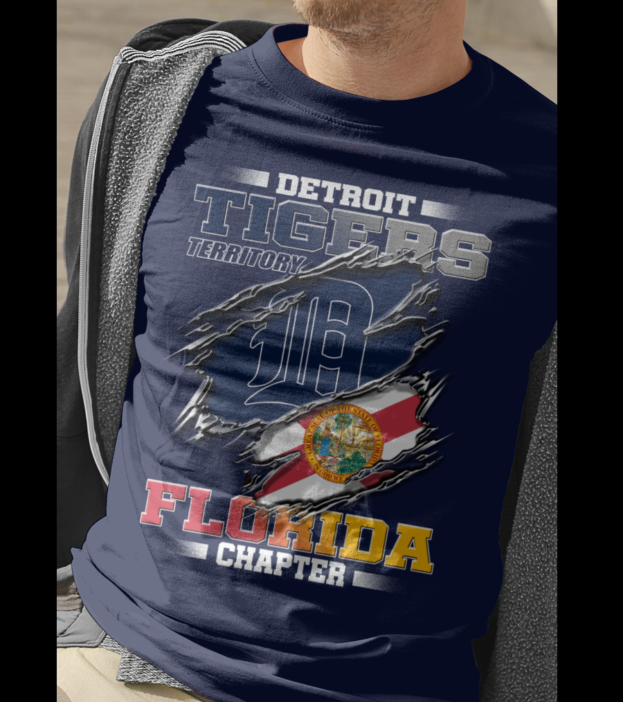 Detroit Tigers Territory Florida Chapter T-Shirt