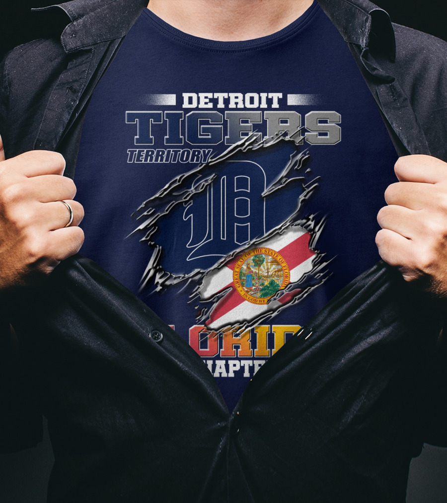 Detroit Tigers Territory Florida Chapter T-Shirt