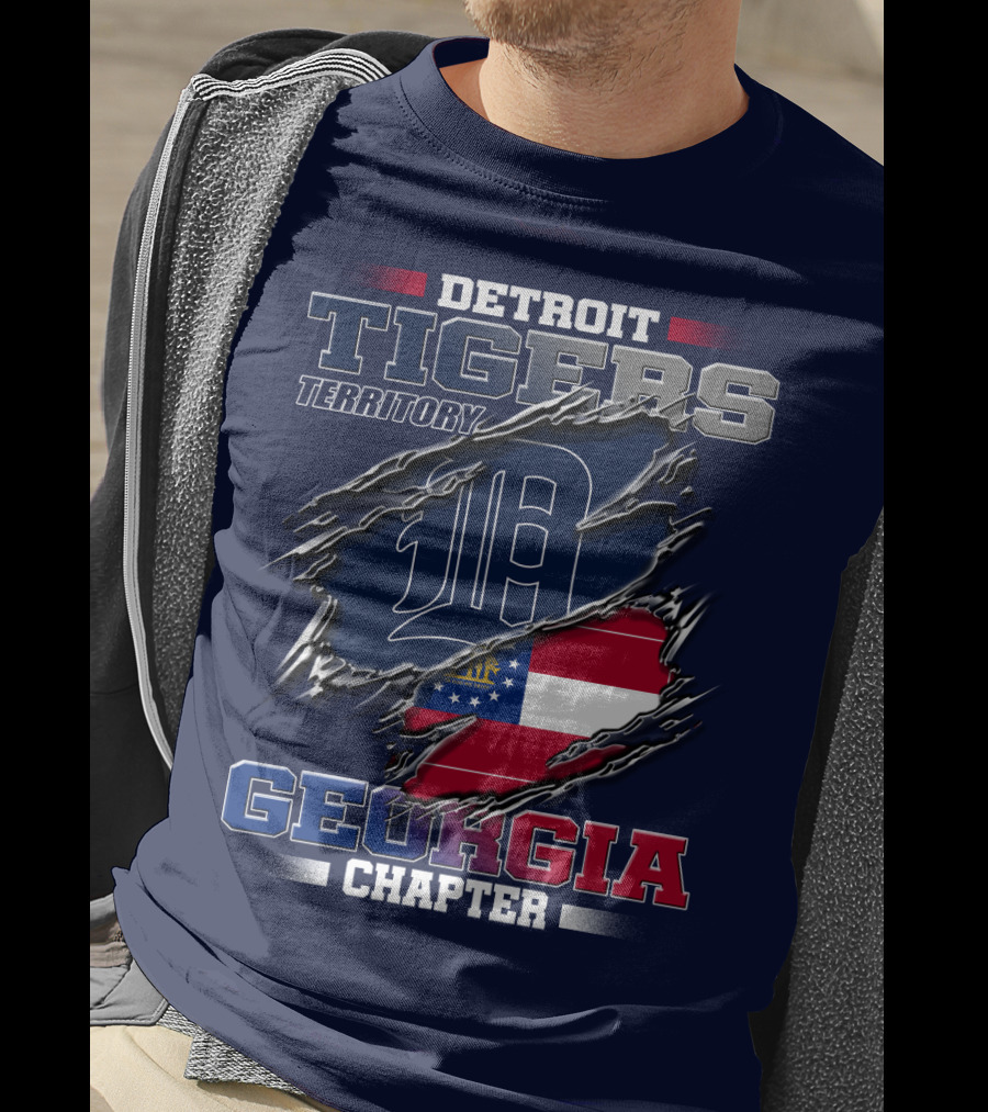 Detroit Tigers Territory Georgia Chapter T-Shirt
