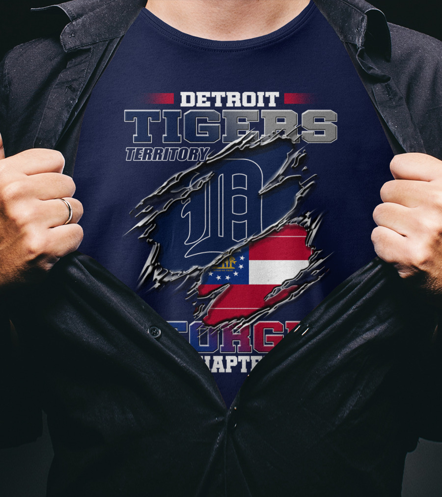 Detroit Tigers Territory Georgia Chapter T-Shirt