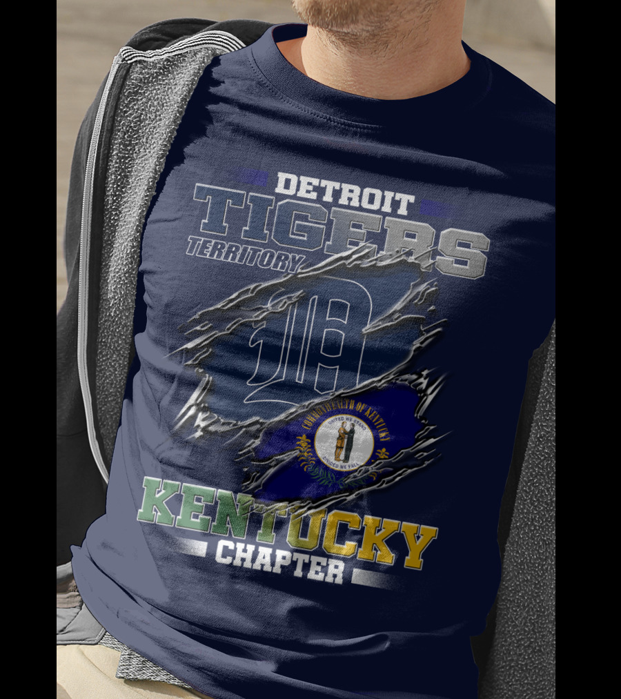 Detroit Tigers Territory Kentucky Chapter T-Shirt
