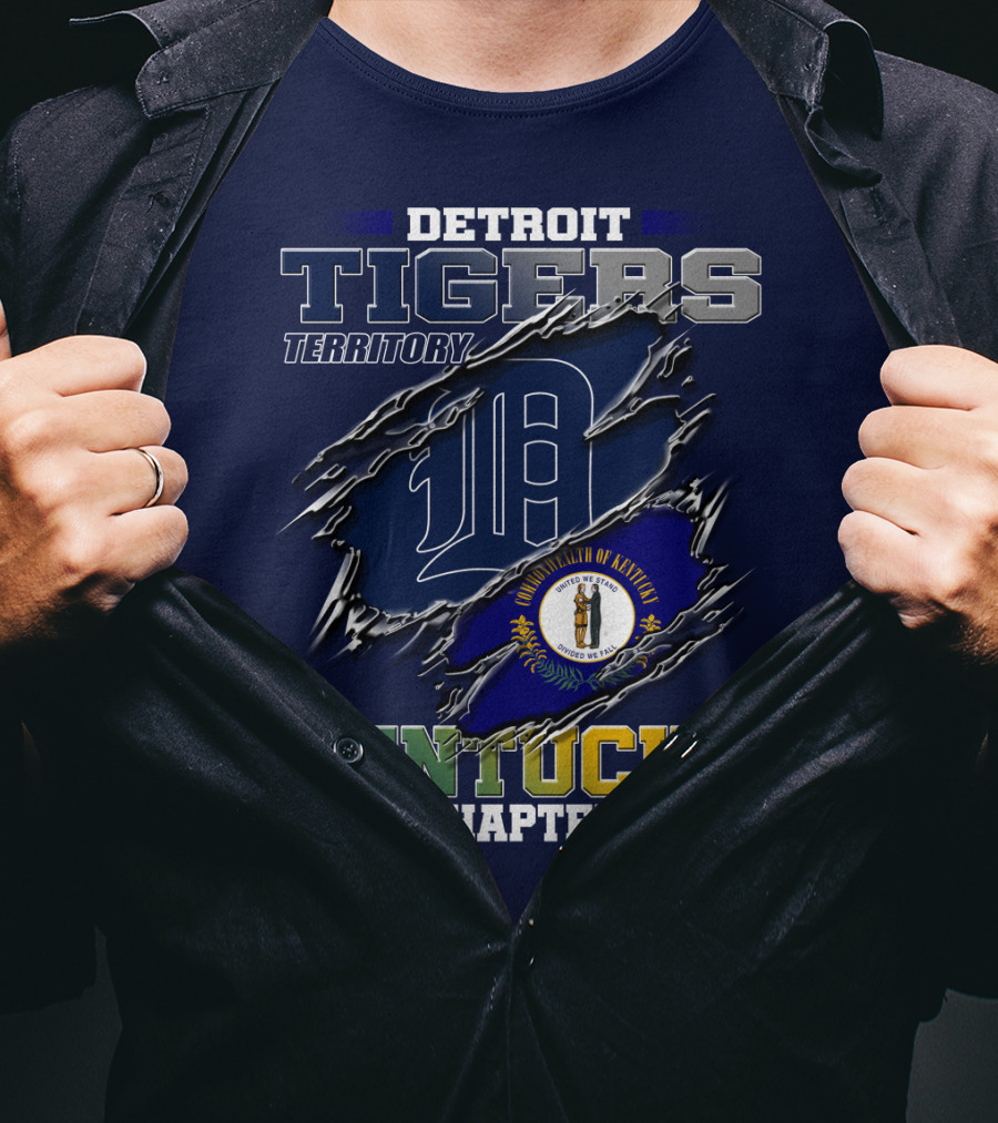 Detroit Tigers Territory Kentucky Chapter T-Shirt
