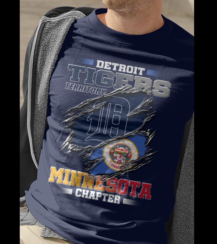 Detroit Tigers Territory Minnesota Chapter T-Shirt