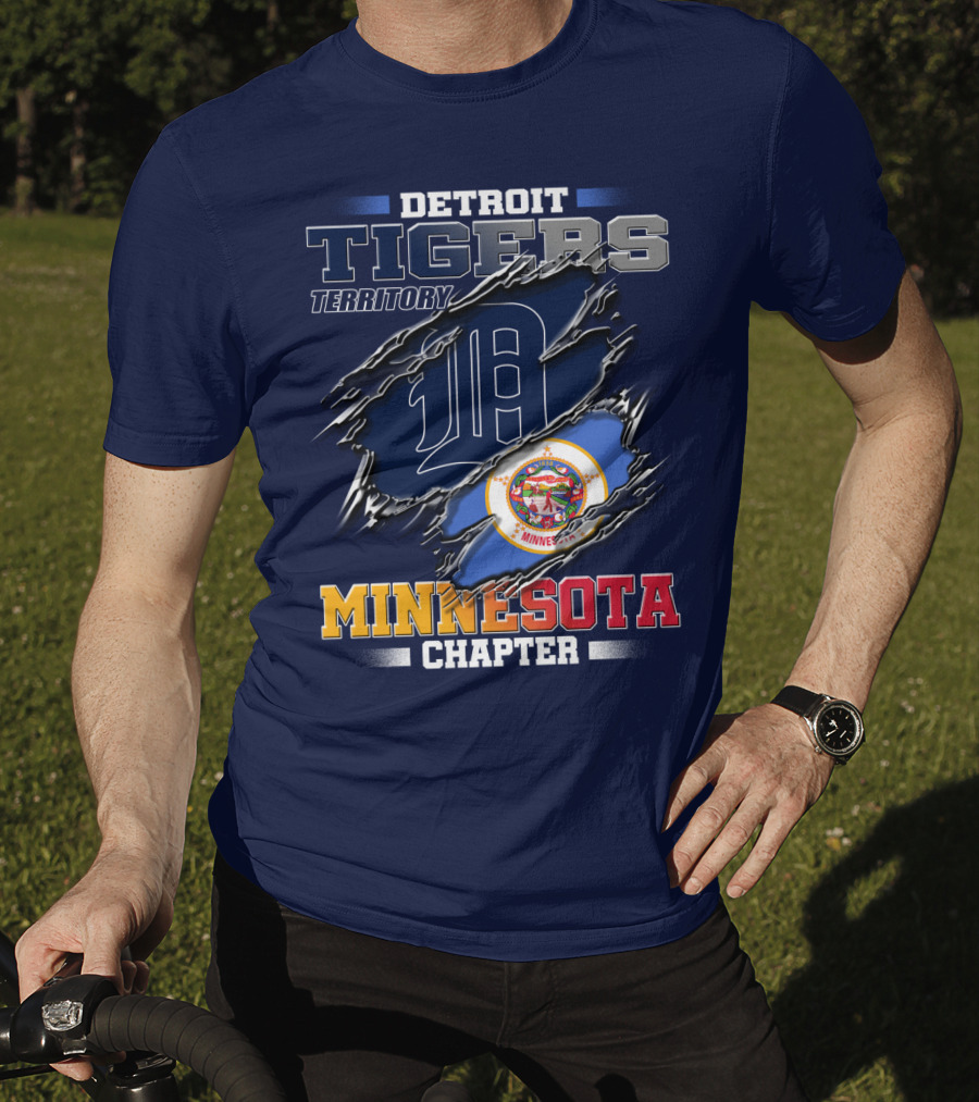 Detroit Tigers Territory Minnesota Chapter T-Shirt