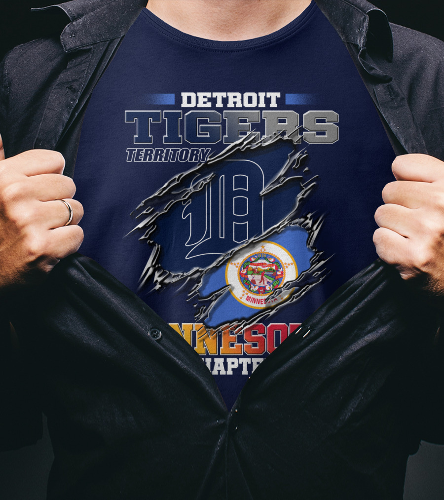 Detroit Tigers Territory Minnesota Chapter T-Shirt