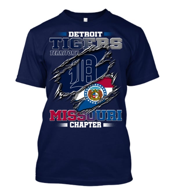Detroit Tigers Territory Missouri Chapter T-Shirt