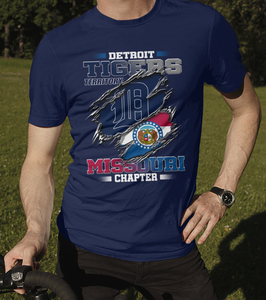 Detroit Tigers Territory Missouri Chapter T-Shirt