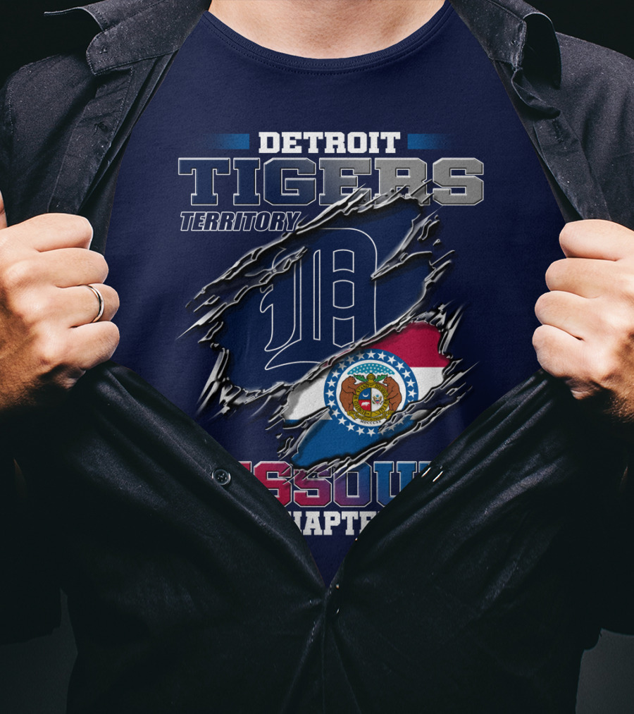 Detroit Tigers Territory Missouri Chapter T-Shirt