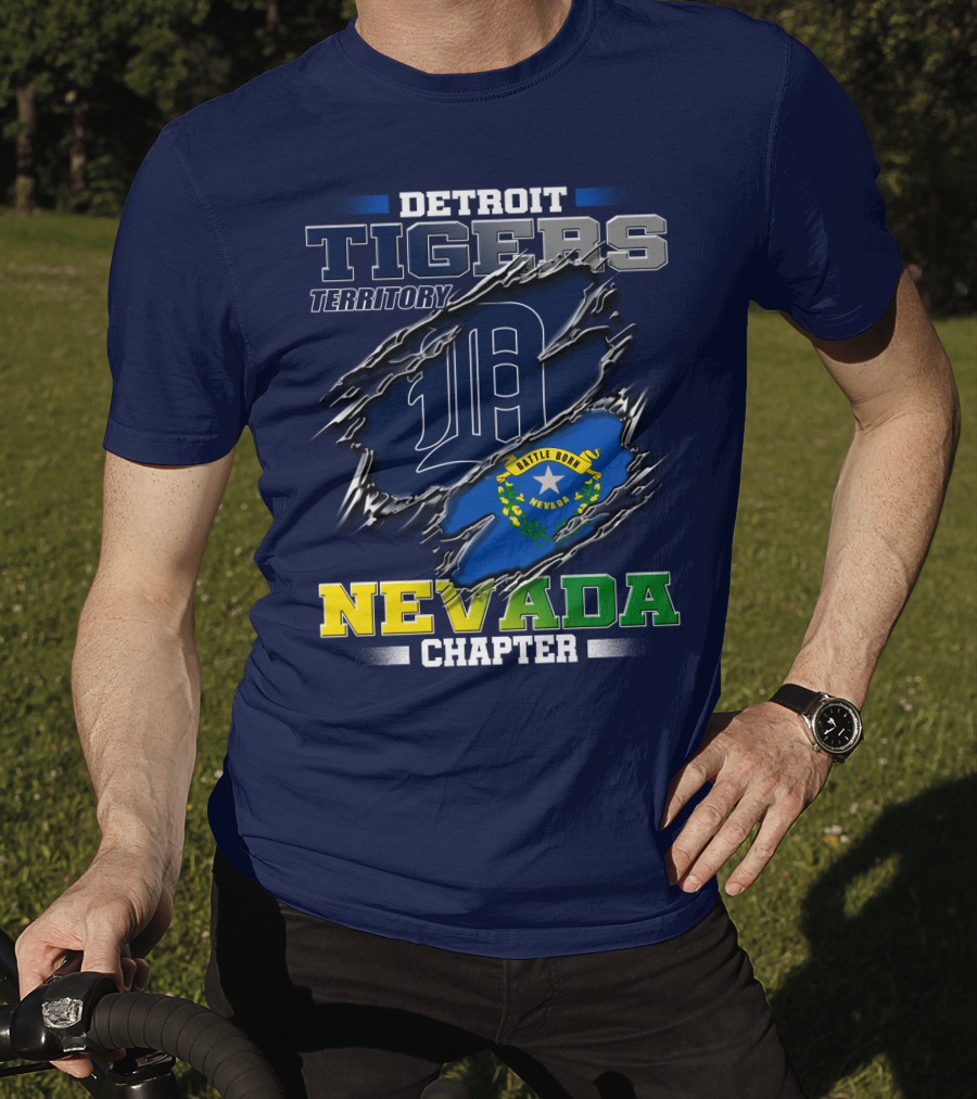 Detroit Tigers Territory Nevada Chapter T-Shirt