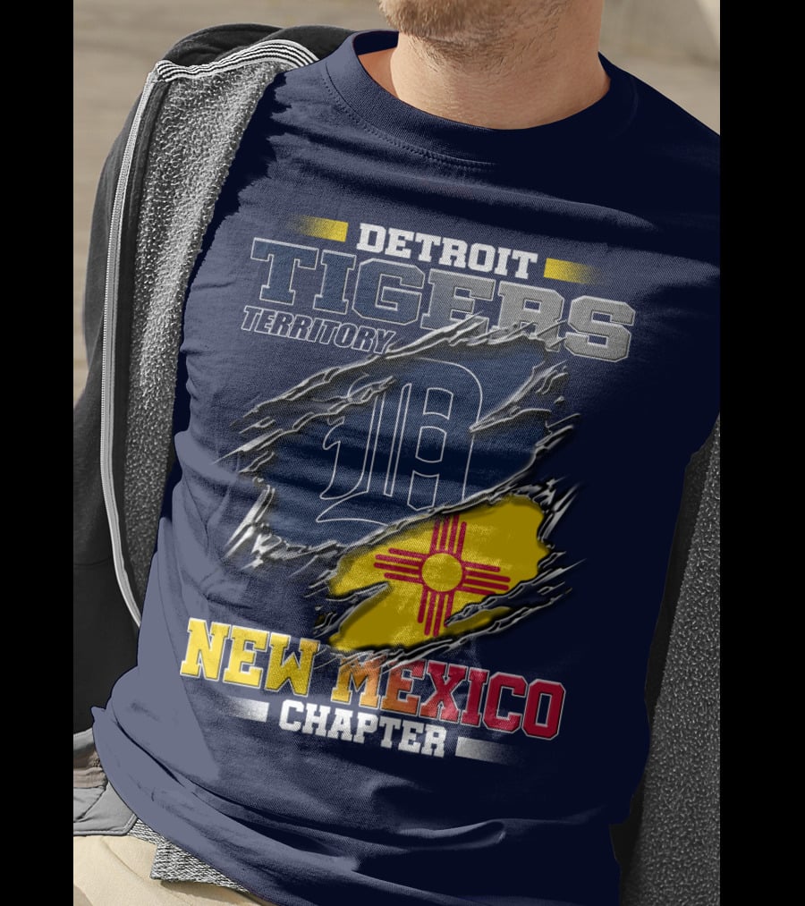 Detroit Tigers Territory New Mexico Chapter T-Shirt