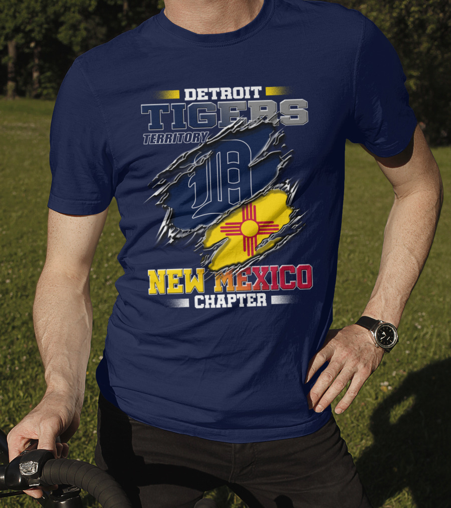 Detroit Tigers Territory New Mexico Chapter T-Shirt