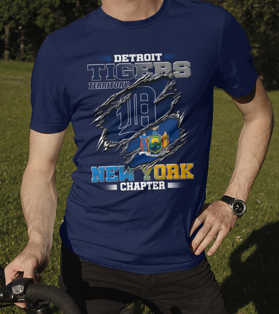 Detroit Tigers Territory New York Chapter T-Shirt
