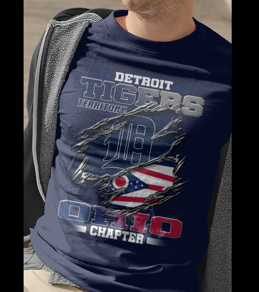 Detroit Tigers Territory Ohio Chapter T-Shirt