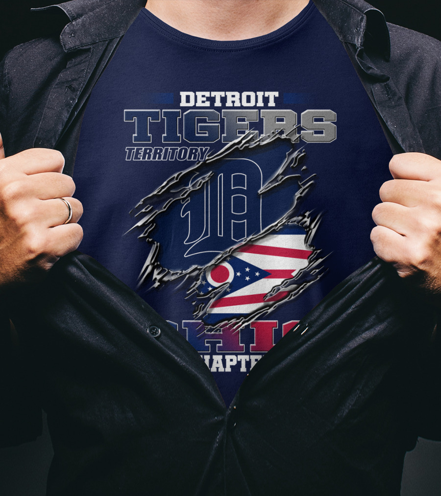 Detroit Tigers Territory Ohio Chapter T-Shirt