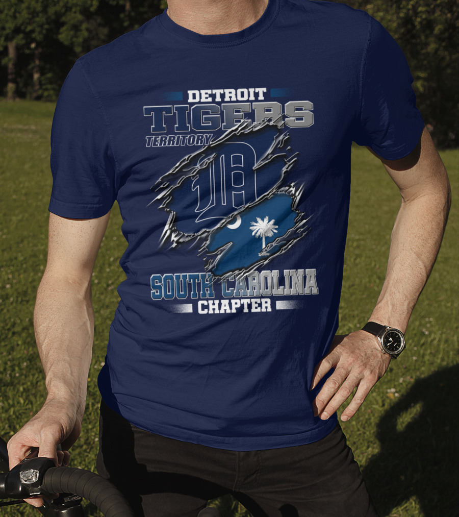 Detroit Tigers Territory South Carolina Chapter T-Shirt