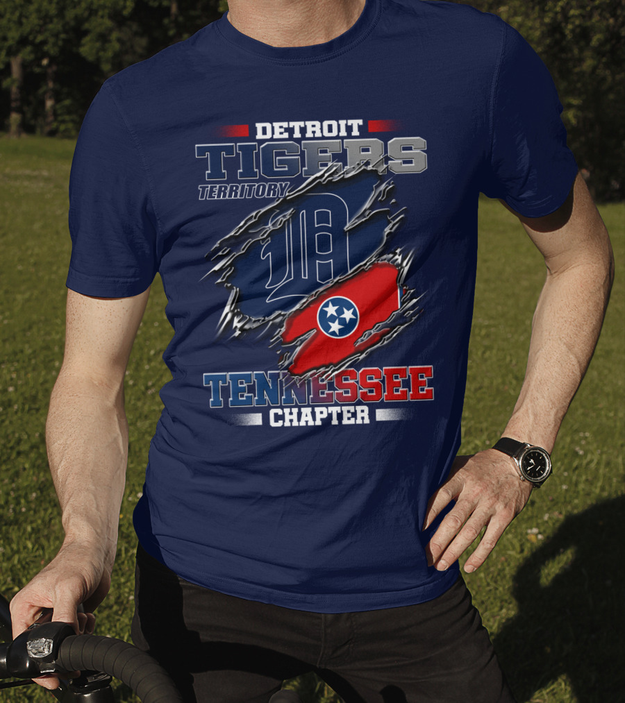 Detroit Tigers Territory Tennessee Chapter T-Shirt