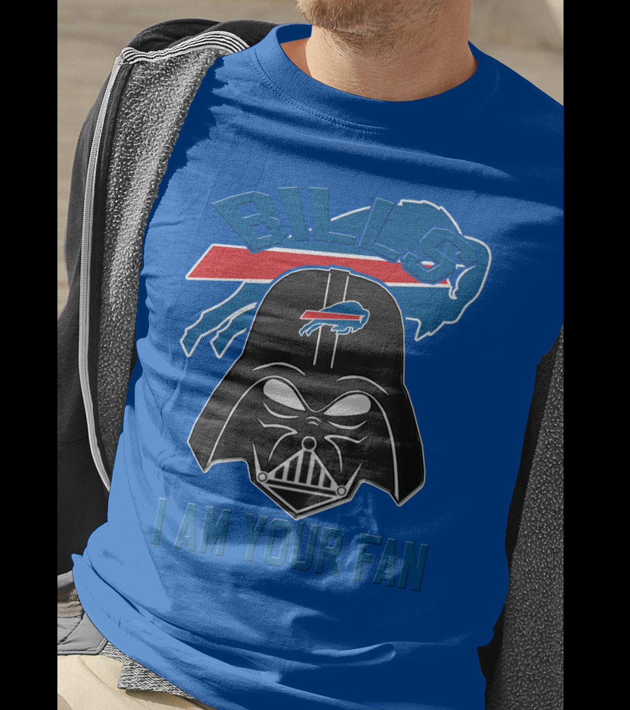 Buffalo Bills I Am Your Fan Darth Vader Helmet Nfl Crossover T-Shirt